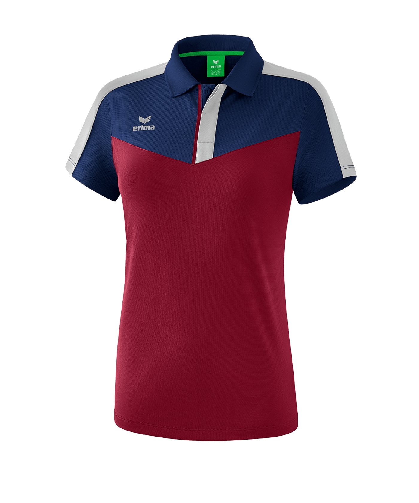 Erima Squad Poloshirt Damen | Blau Rot - blau