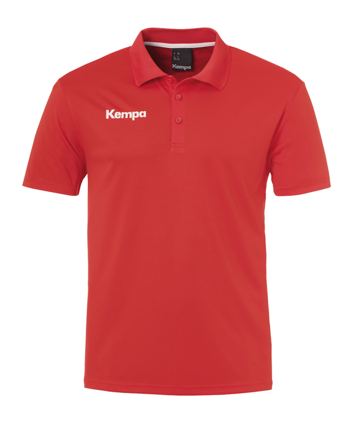 Kempa Poly Poloshirt Kids Rot F02 - rot
