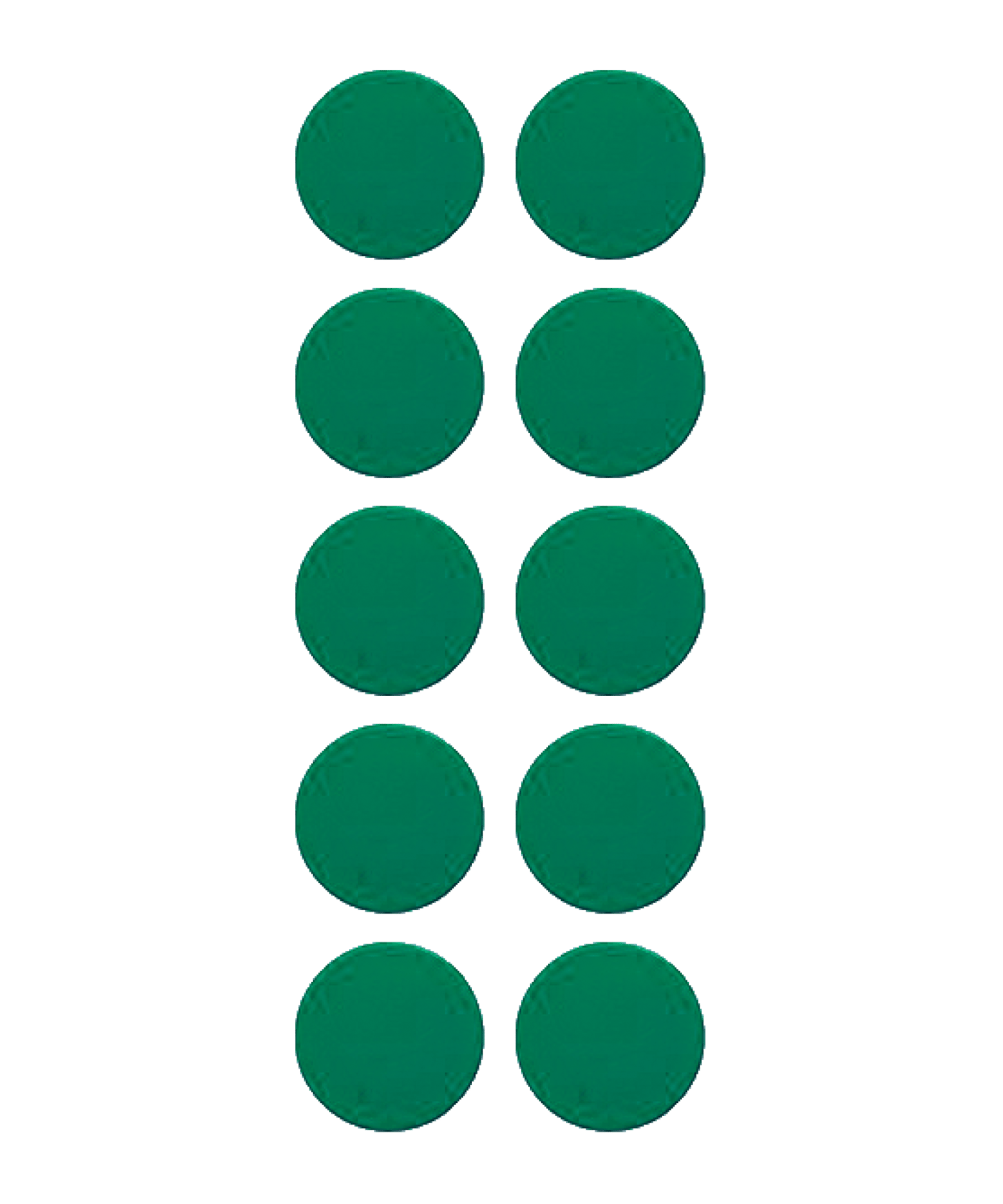 Cawila PRO Rundmagnet 10er Set 20mm Grün - gruen
