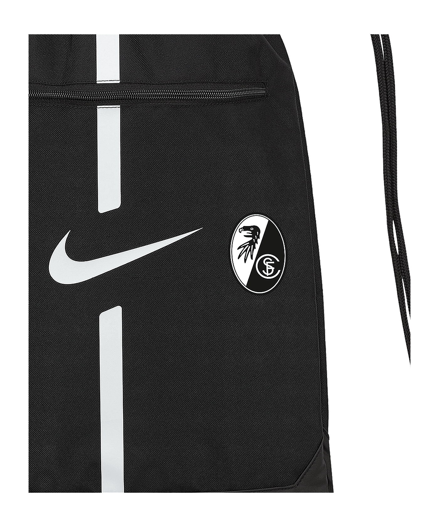 Nike SC Freiburg Gymsack Schwarz F010 - schwarz