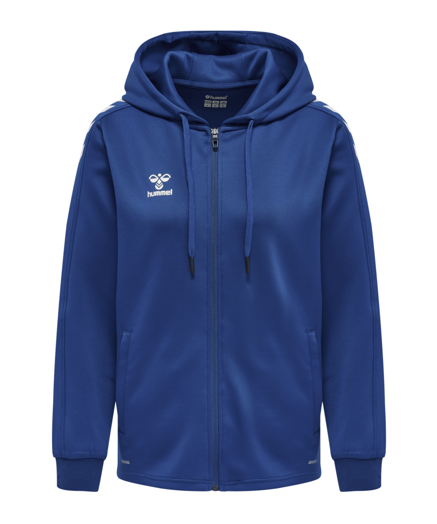 Hummel hmlCORE XK Kapuzenjacke Damen Blau F7045 - blau