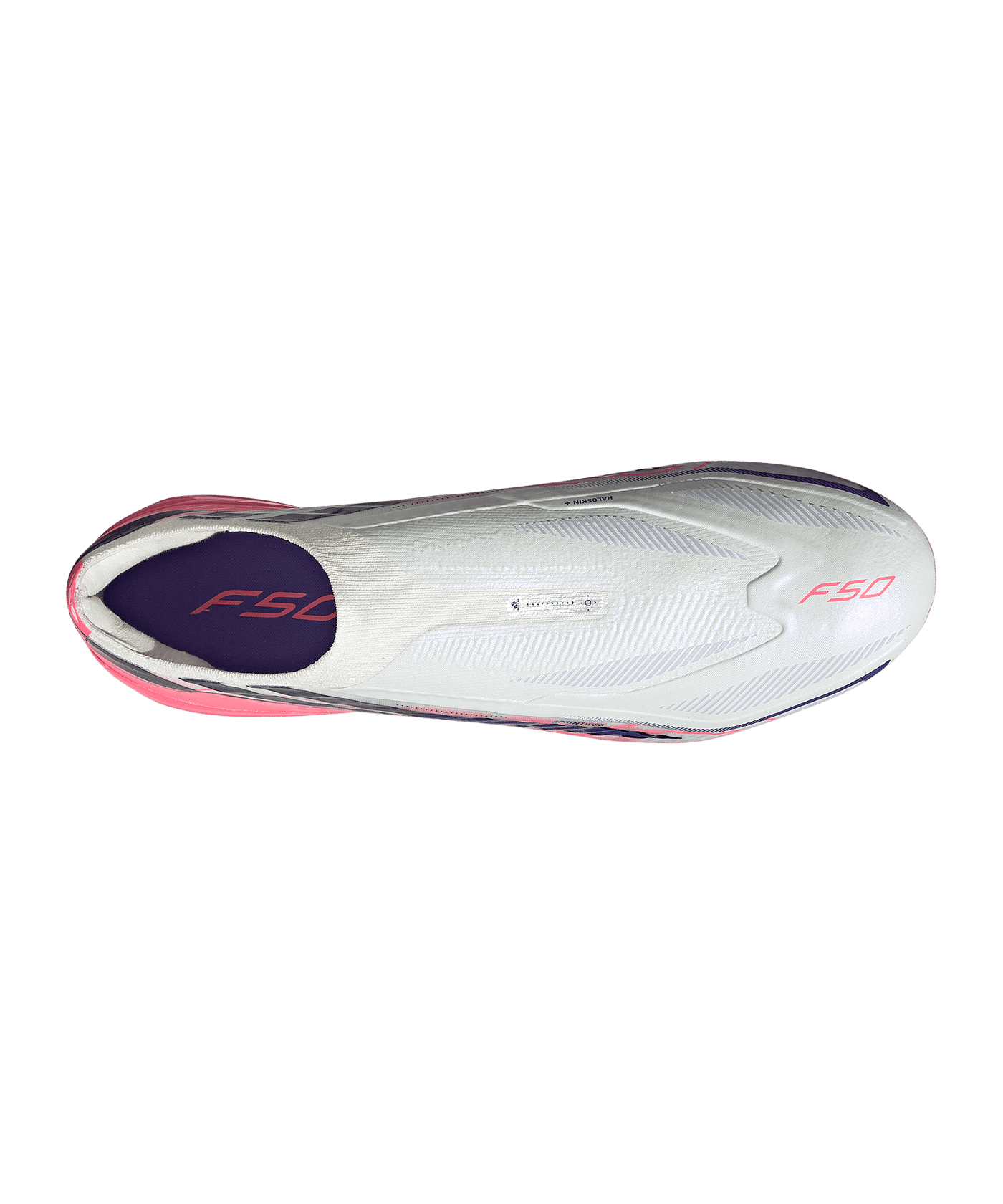 adidas F50 Hyperfast Pro Laceless FG Weiß - weiss