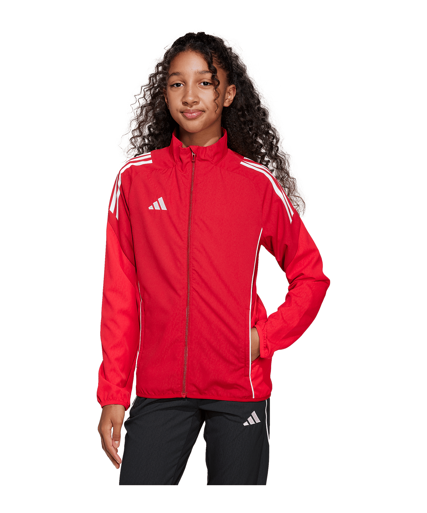 adidas Tiro 25 Competition Präsentationsjacke |  Kids Rot - rot