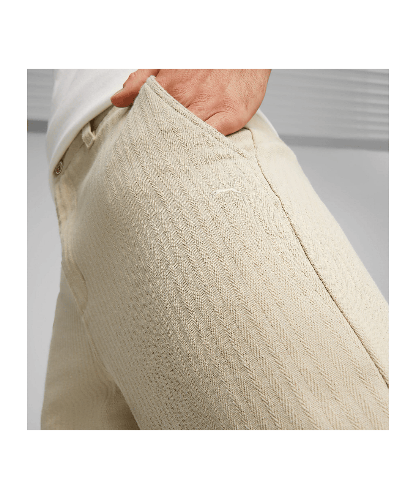 PUMA MMQ Chino Hose Beige F90 - beige