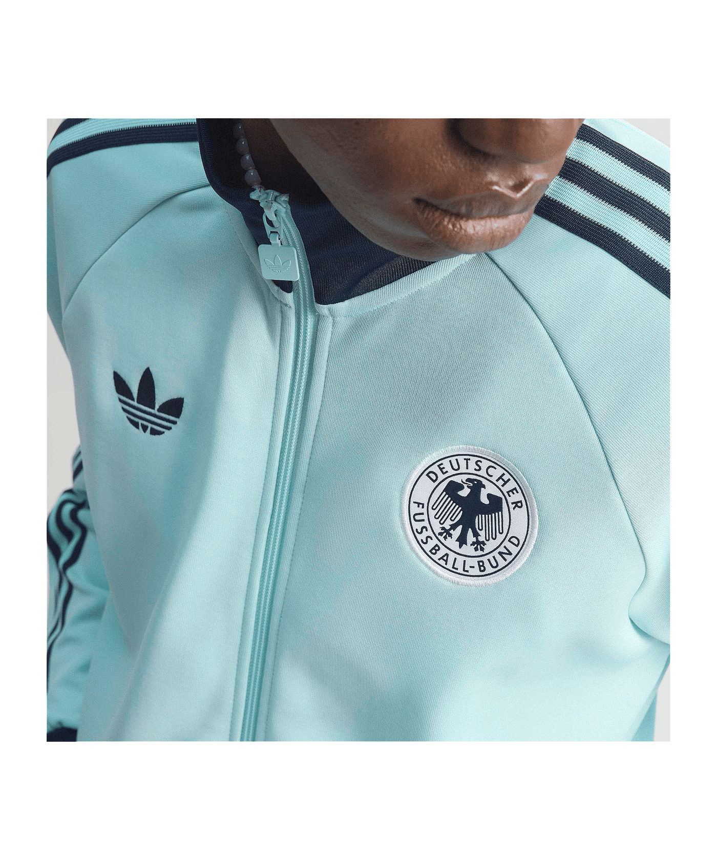adidas DFB Deutschland Originals Jacke Türkis - tuerkis
