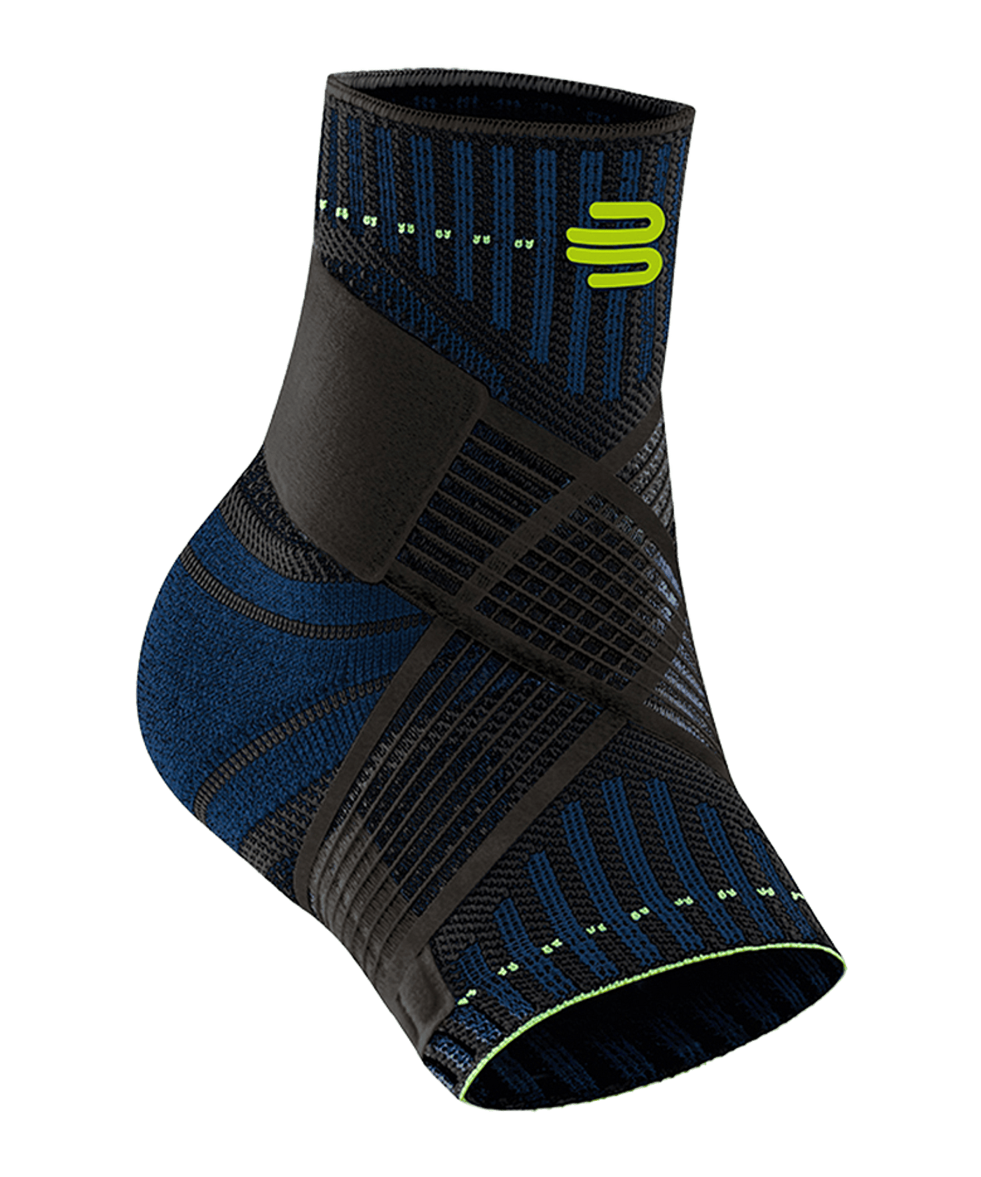 Bauerfeind Ankle Support Bandage Links Schwarz - schwarz