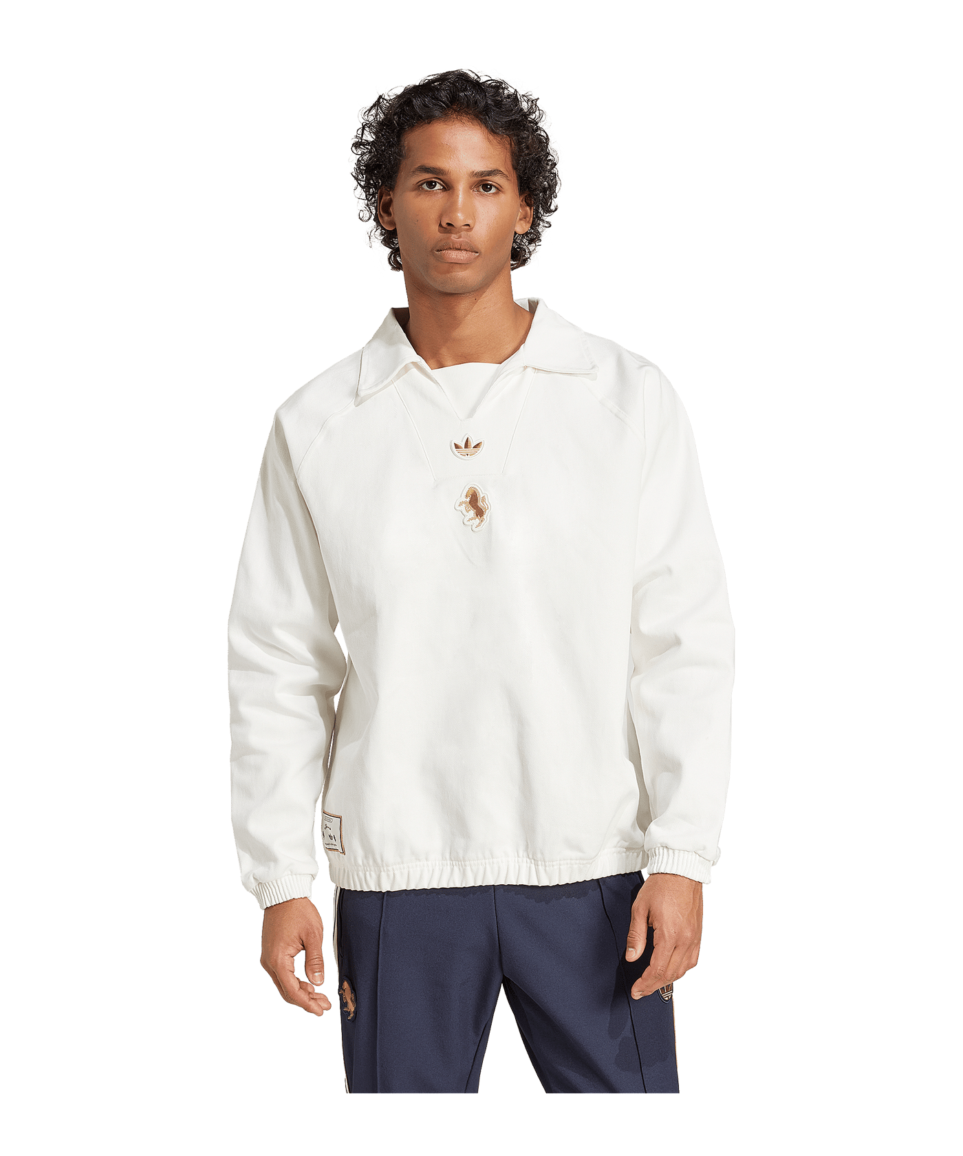adidas FC Juventus Turin Sweatshirt Weiß - weiss
