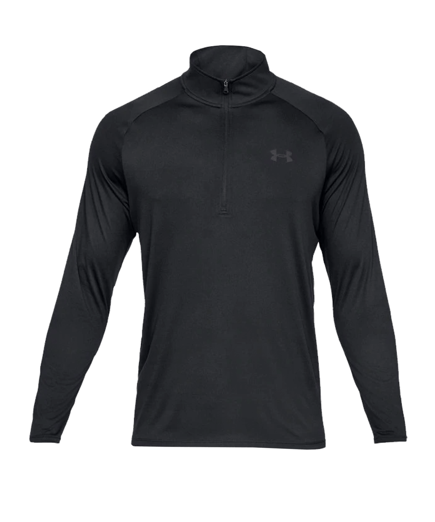 Under Armour Tech HalfZip Sweatshirt Schwarz F001 - schwarz