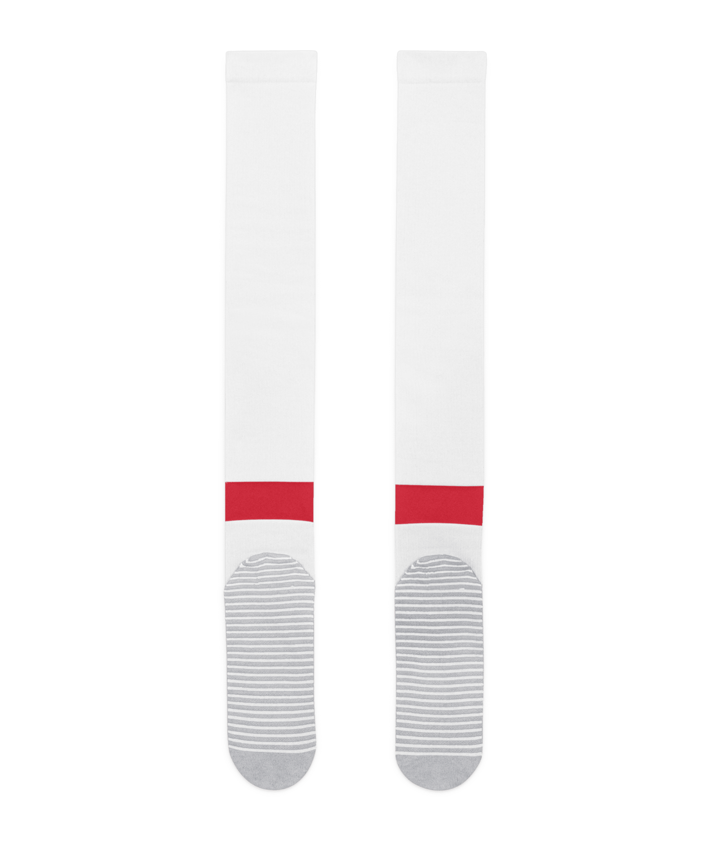 Nike Strike KH Stutzen Weiss Rot F103 - weiss