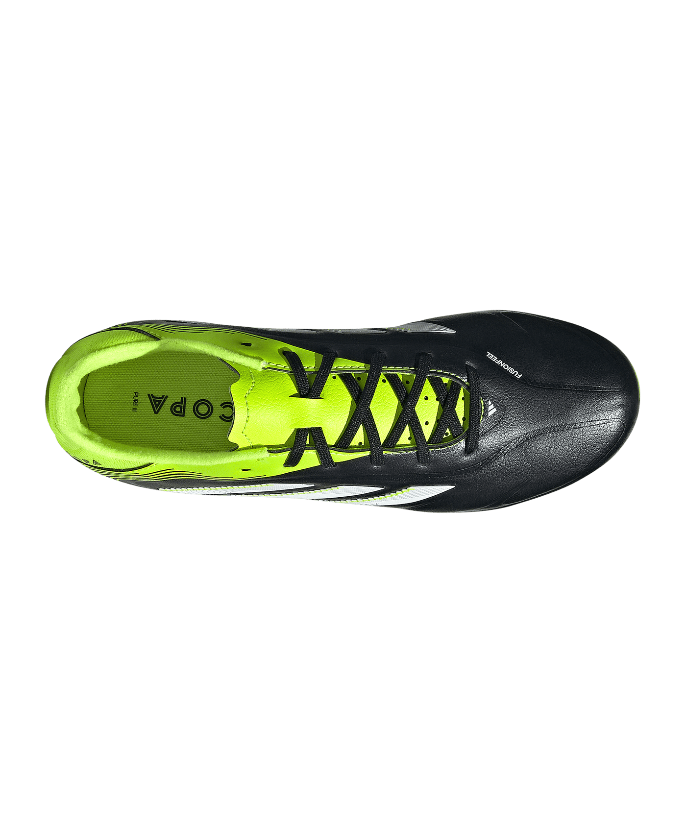 adidas Copa Pure III League FG/MG Radiant Blaze Kids Schwarz - schwarz