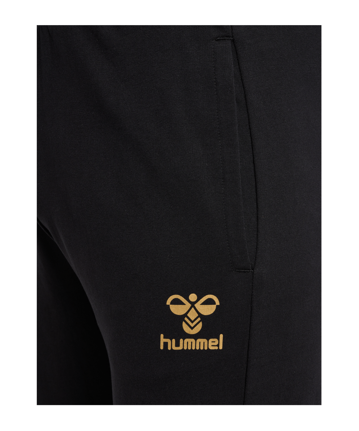 Hummel hmlE24C Cotton Jogginghose Schwarz F2128 - schwarz