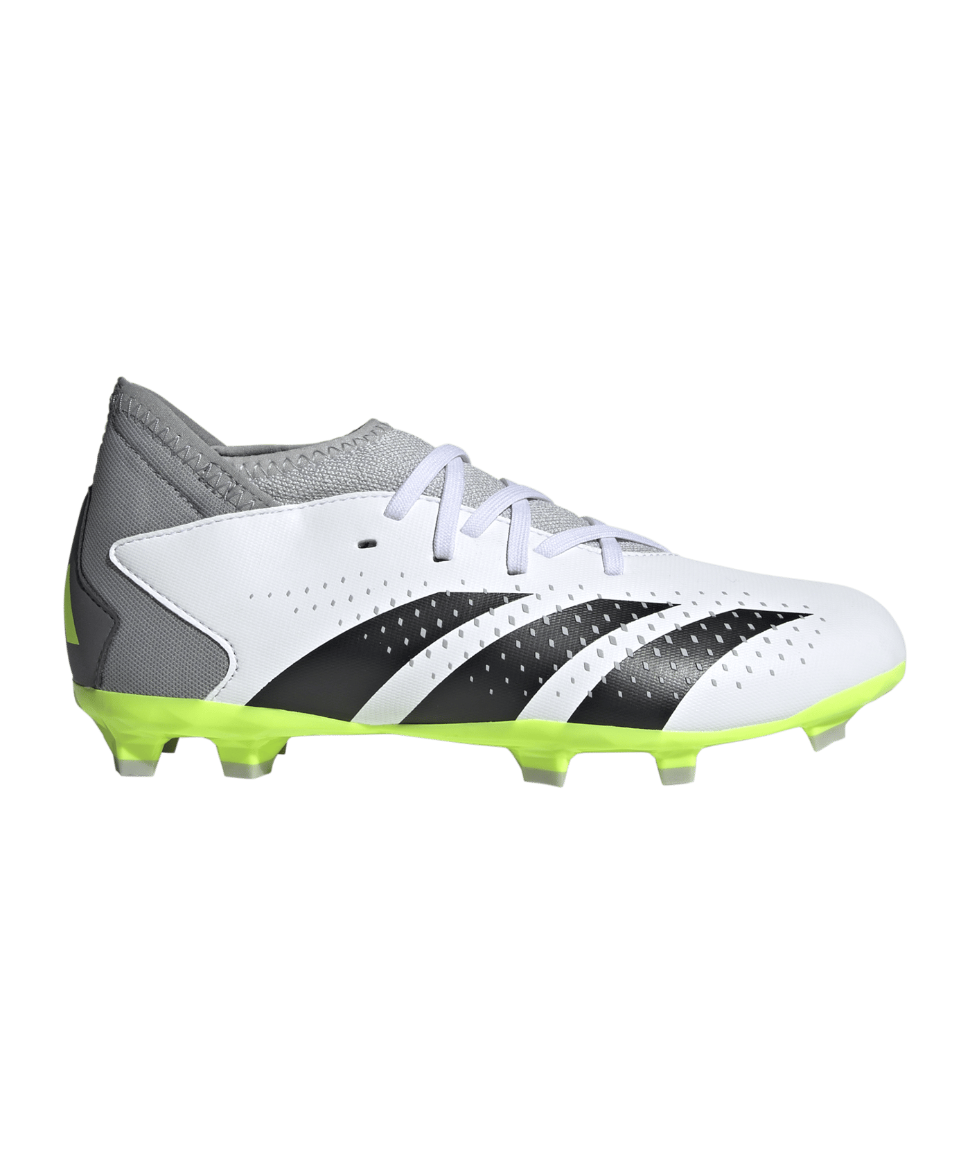 adidas Predator Accuracy.3 FG Crazyrush Kids Weiss Schwarz Gelb - weiss
