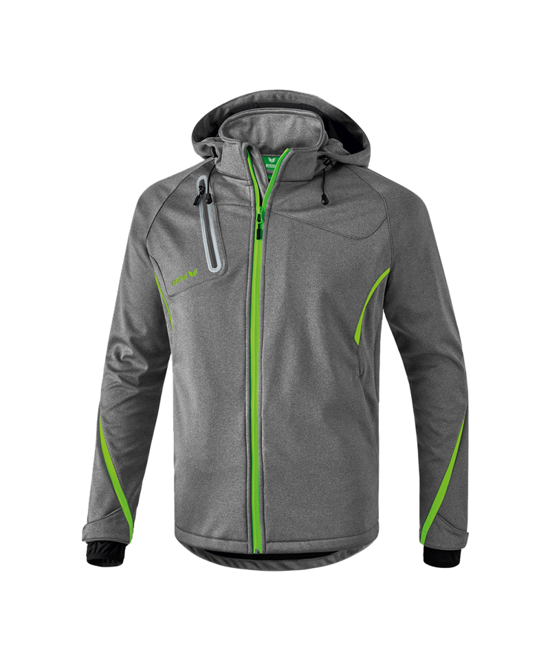 Erima Softshell Jacke Function Kinder | grau - grau