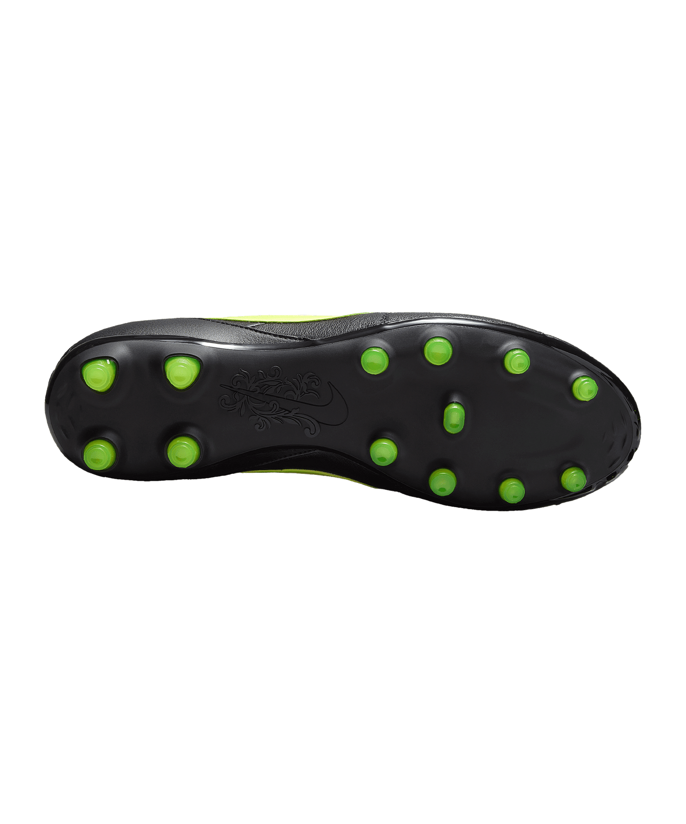 Nike X 11teamsports Premier III Leather FG Schwarz Gelb Grün F008 - grau