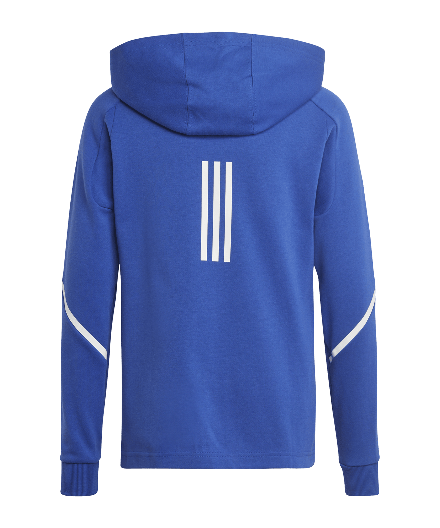 adidas D4GMDY Kapuzenjacke Kids Blau Weiss - blau