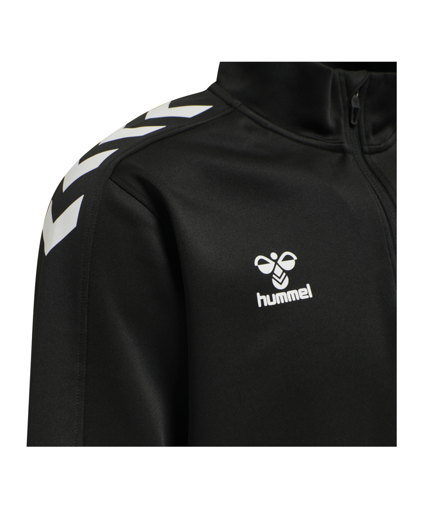 Hummel hmlCORE XK HalfZip Sweatshirt Schwarz F2001 - schwarz