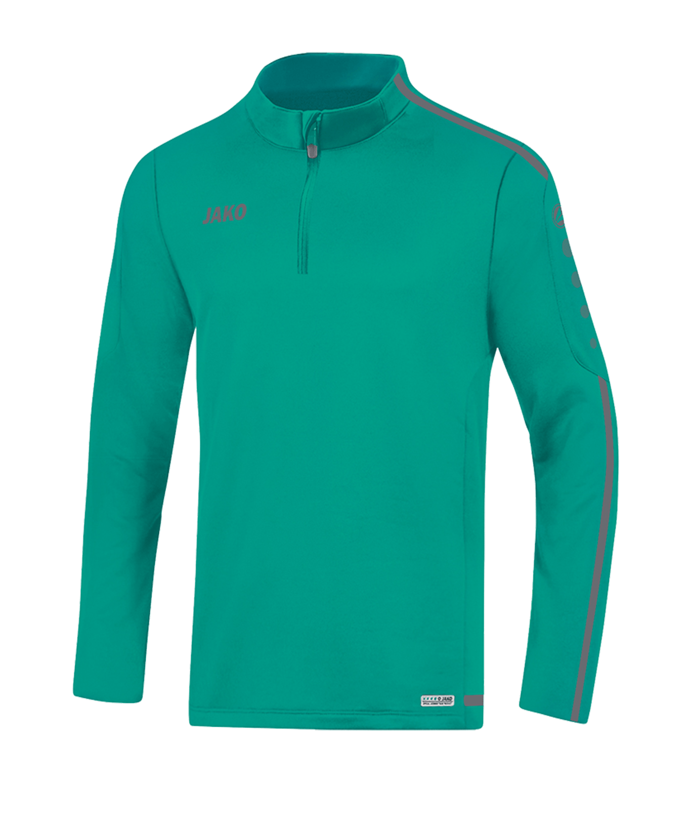 JAKO Striker 2.0 Ziptop Türkis Grau F24 - grau