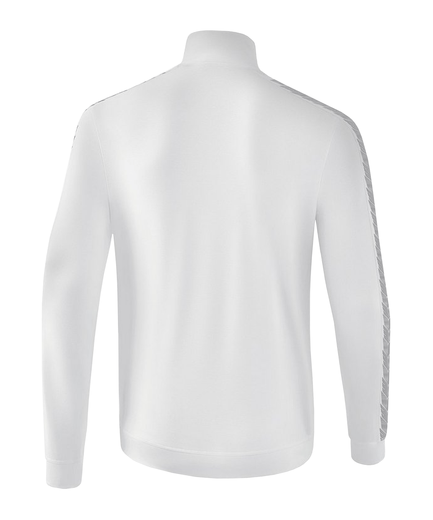 Erima Essential Team Tracktop Jacke Weiss Grau - weiss