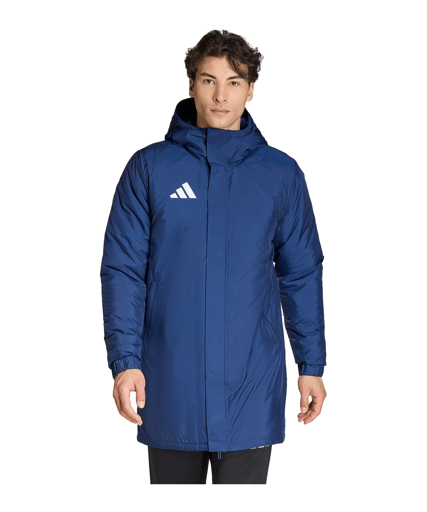 adidas Entrada 26 Winterjacke Blau - blau