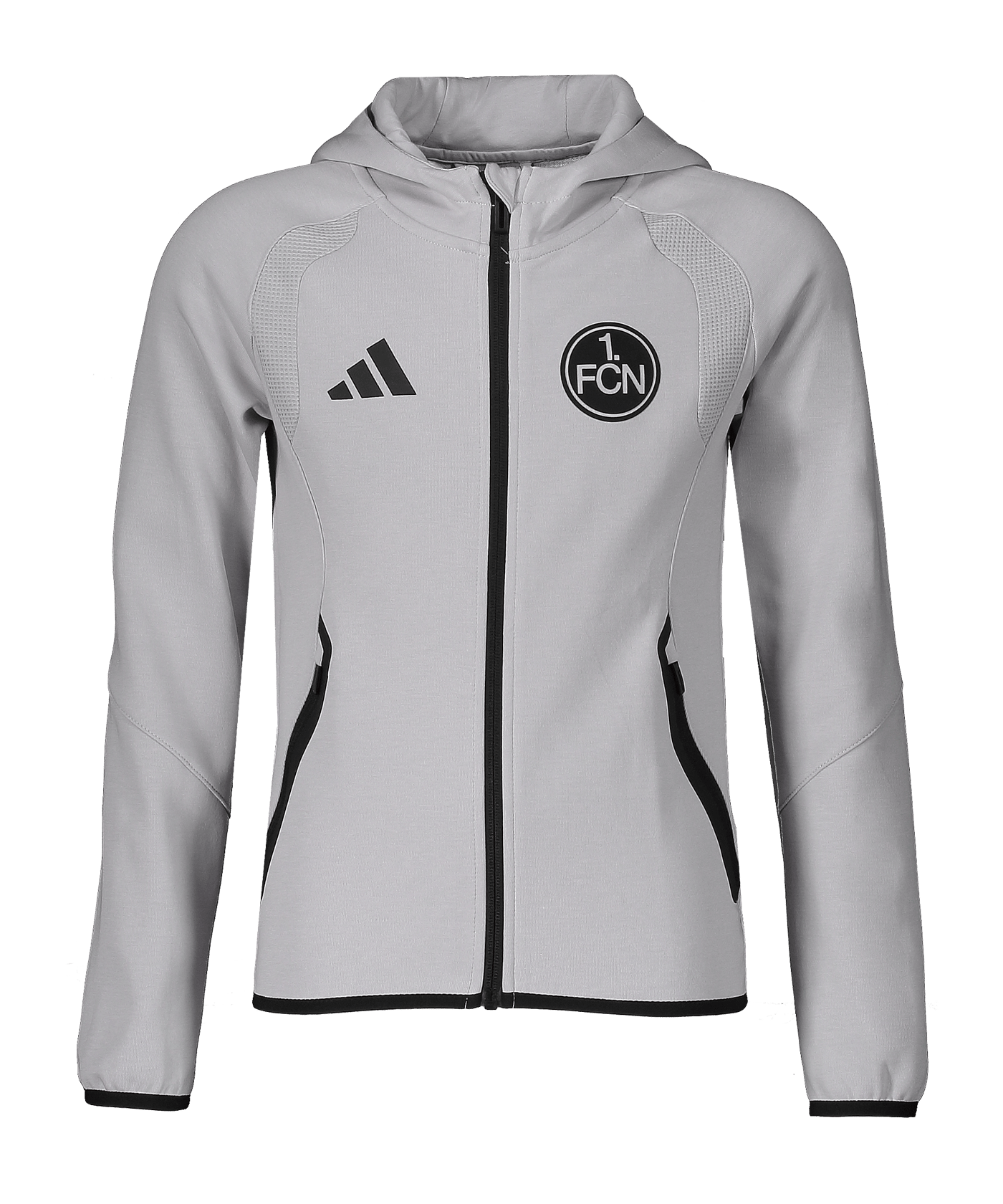 adidas 1. FC Nürnberg Travel Jacke 2026/2027 Kids Grau - grau