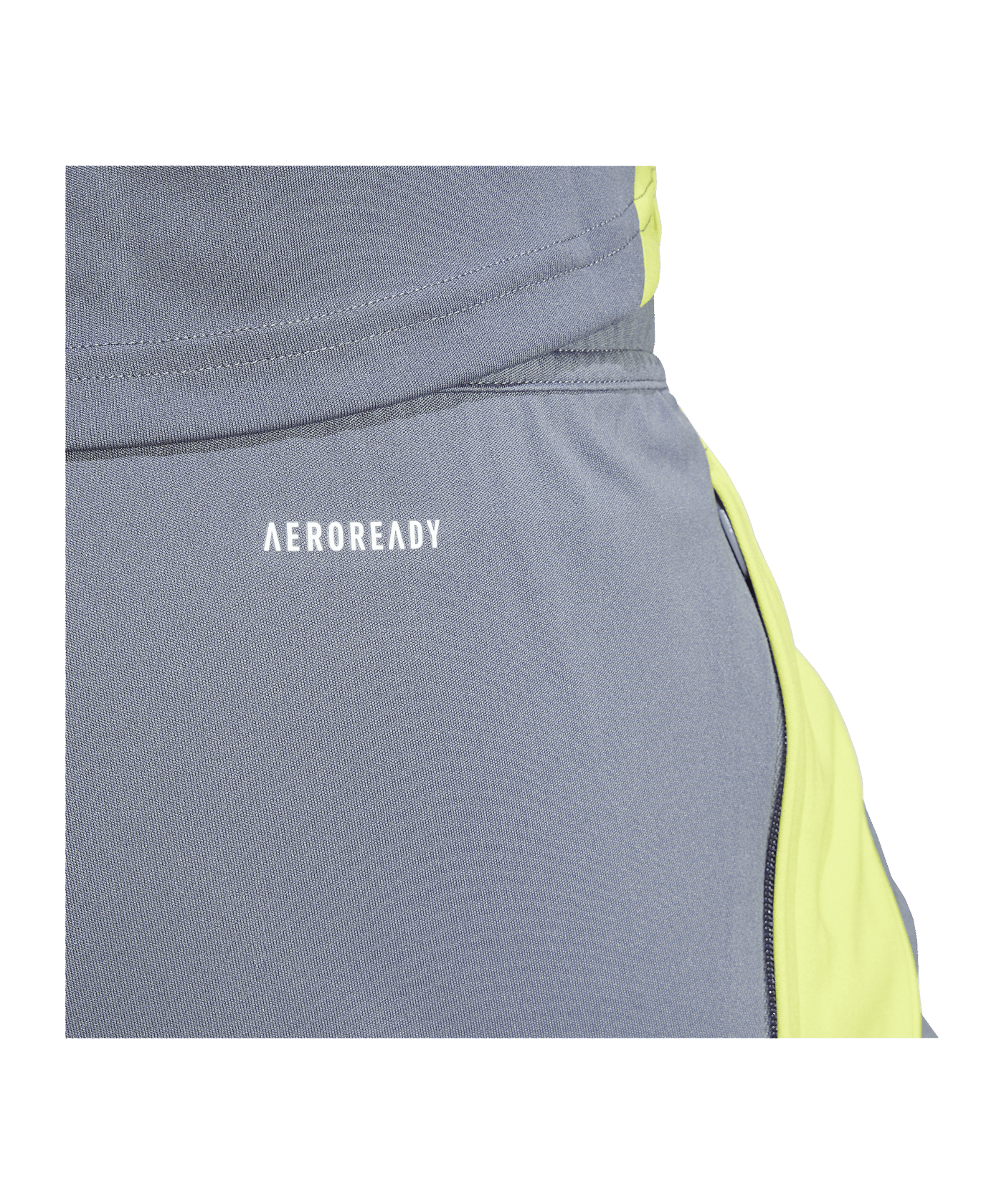 adidas Tiro 24 Training Short Grau Gelb - grau