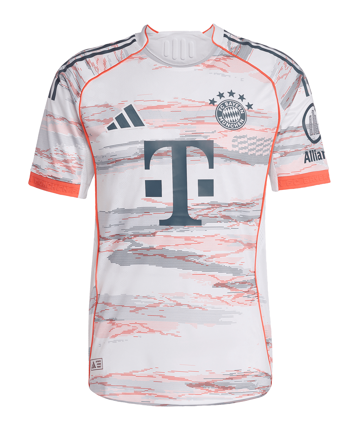 adidas FC Bayern München Authentic Trikot Away 2025/2026 Weiß - weiss