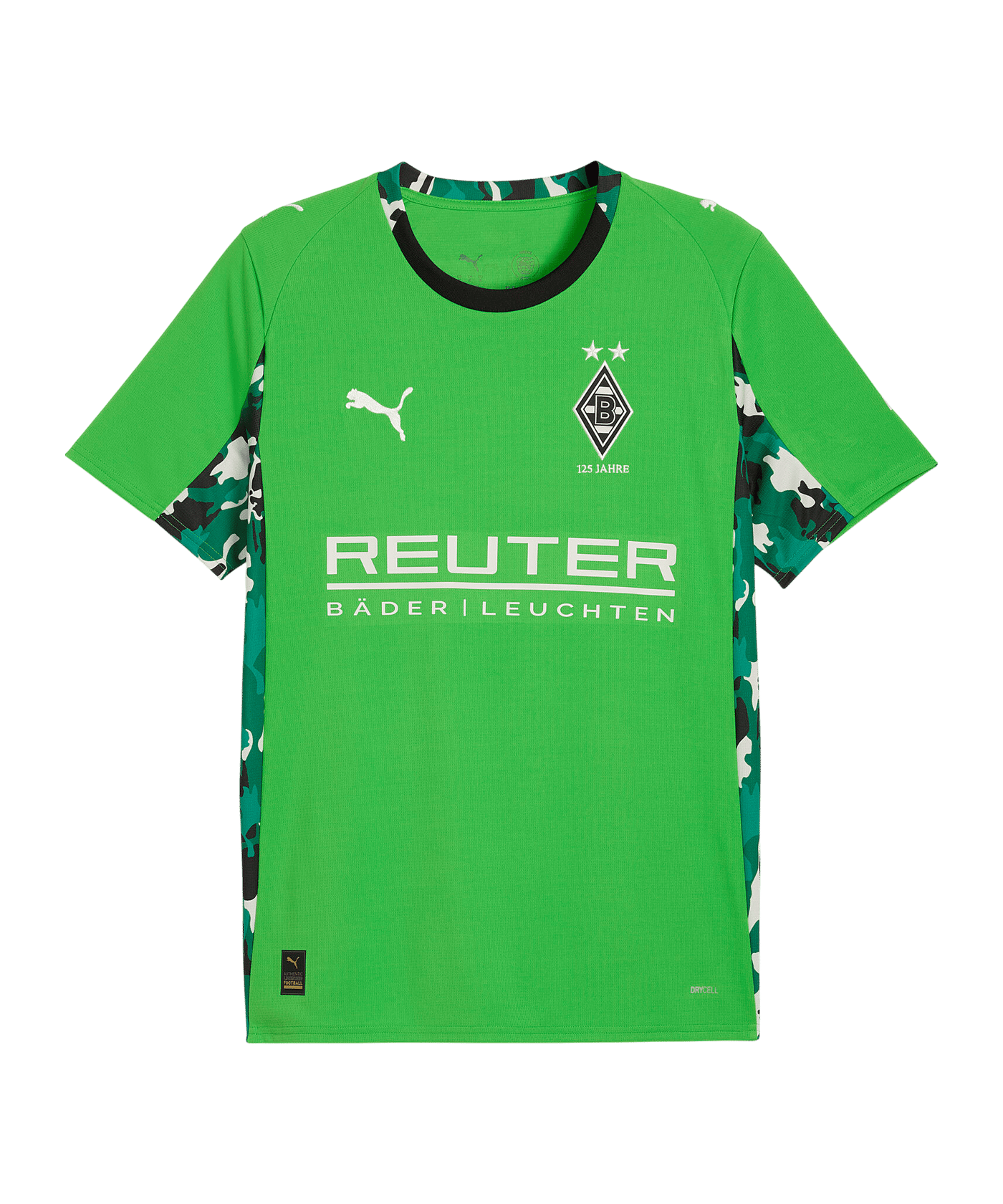 PUMA Borussia Mönchengladbach Trikot Away 2025/2026 Grün F02 - gruen