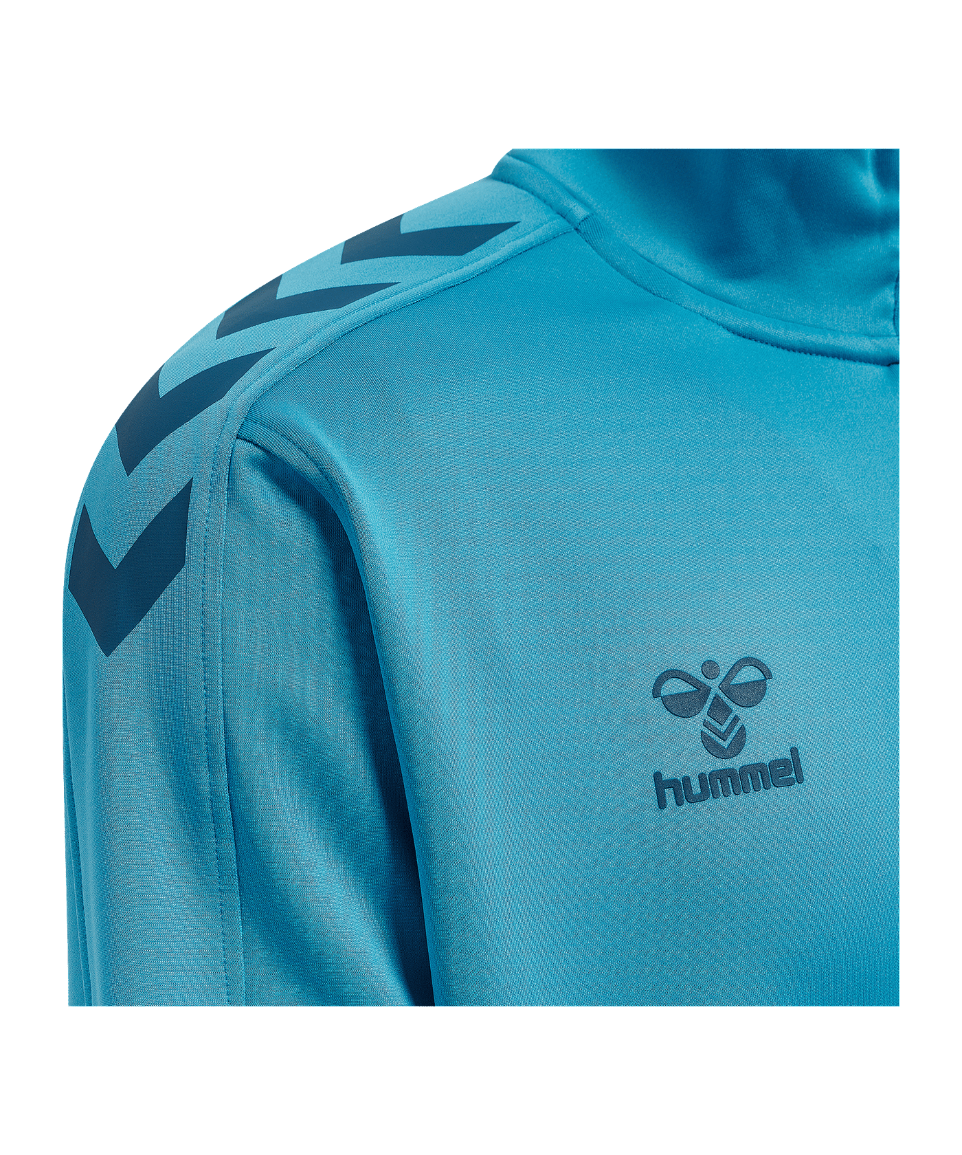 Hummel hmlCORE XK HalfZip Sweatshirt Blau F8729 - blau
