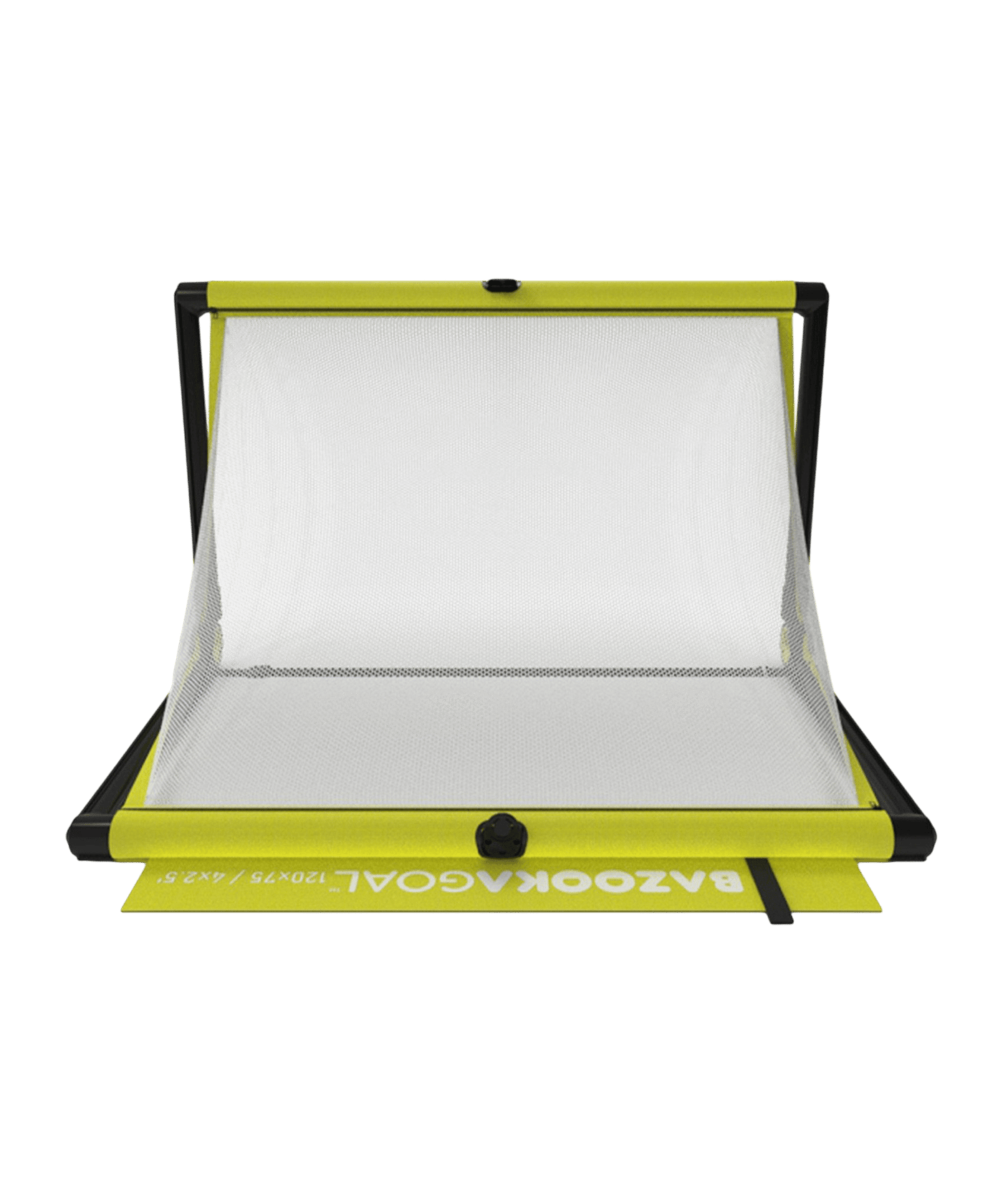 BAZOOKAGOAL CLASSIC PVC | 120x75cm | Gelb Weiß | - gelb
