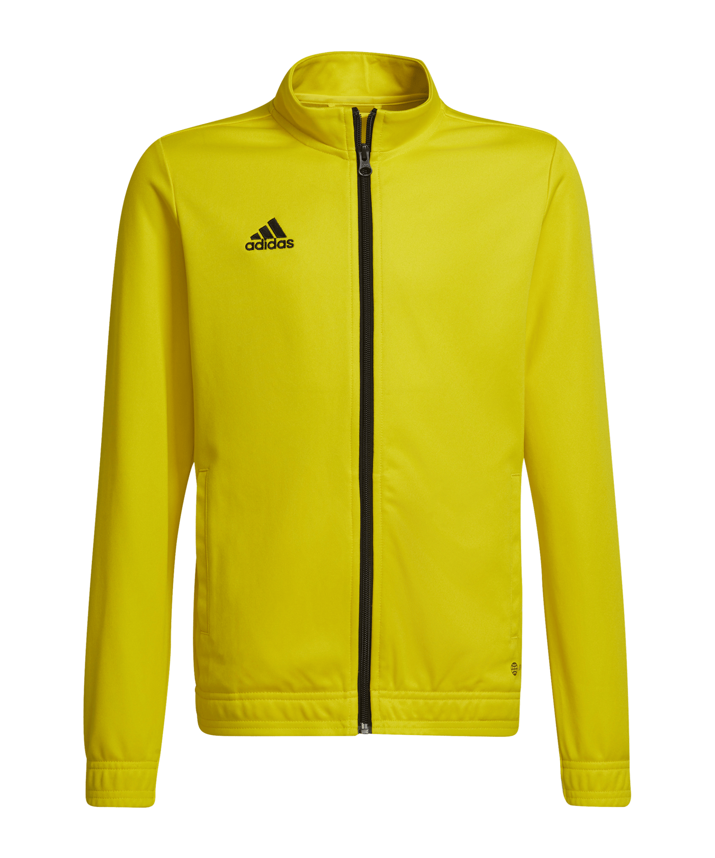 adidas Entrada 22 TK Trainingsjacke | Gelb Schwarz - gelb