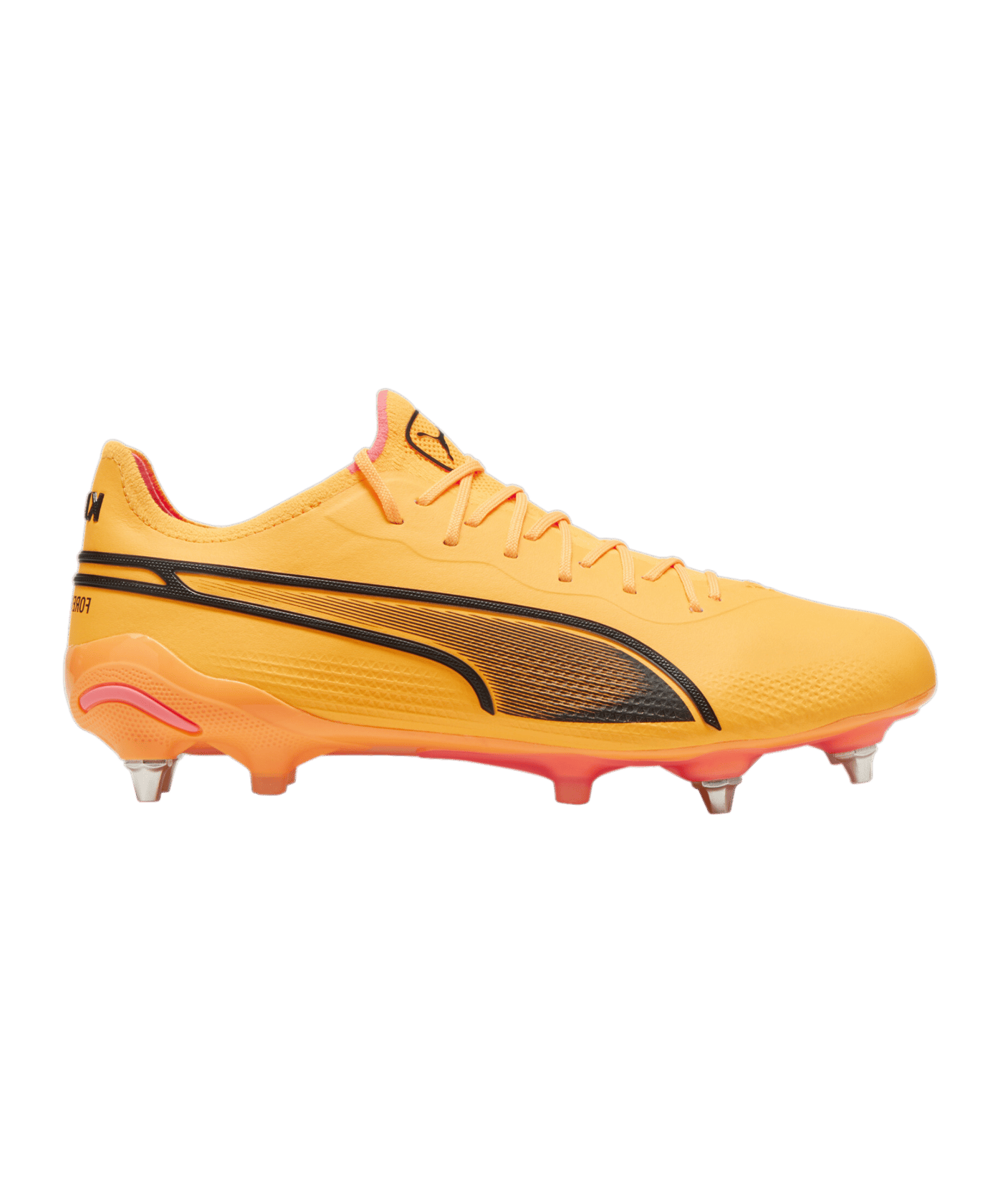 PUMA KING Ultimate MxSG The Forever Faster Orange Schwarz F04 - orange