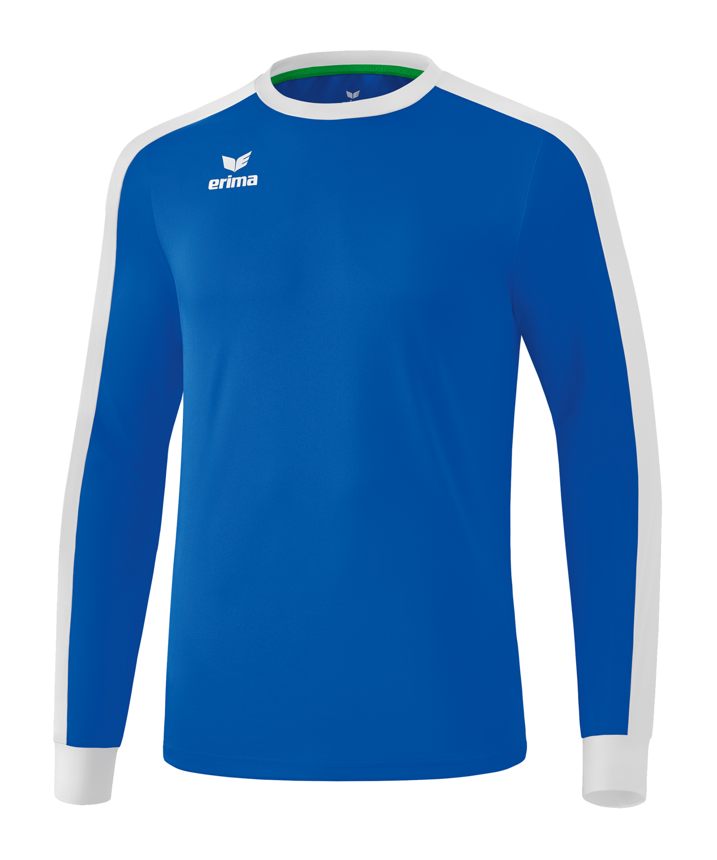 Erima Retro Star LA Trikot langarm Blau Weiss - blau