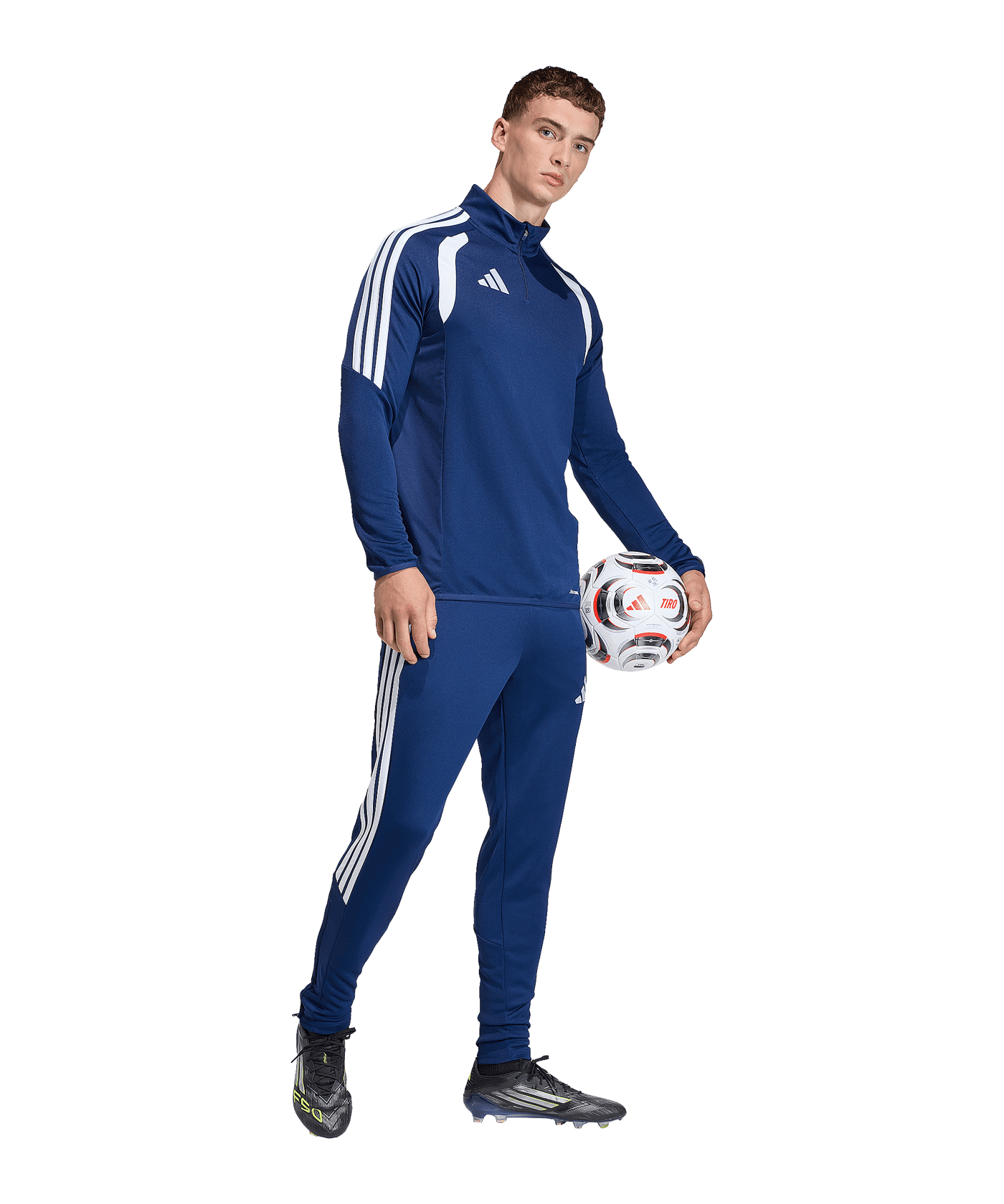 adidas Tiro 26 League Trainingshose Dunkelblau - weiss
