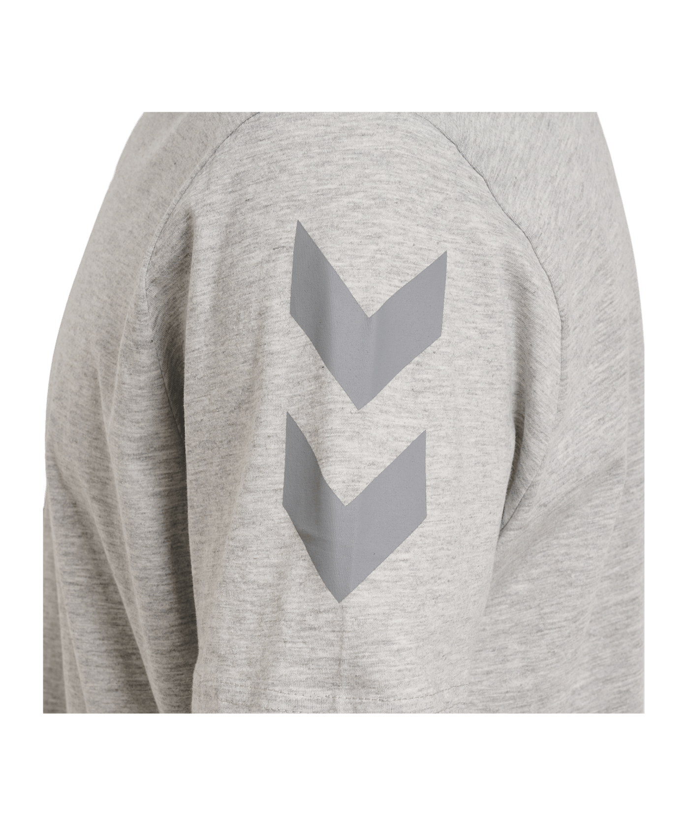 Hummel hmlLEGACY Chevron T-Shirt Grau F2006 - grau