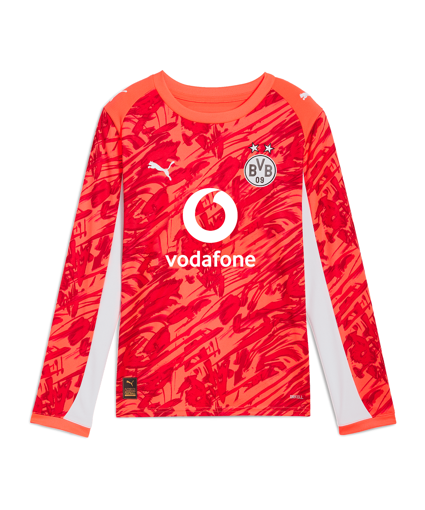 PUMA Borussia Dortmund LS Torwarttrikot 2025/2026 Kids Rot F99 - rot