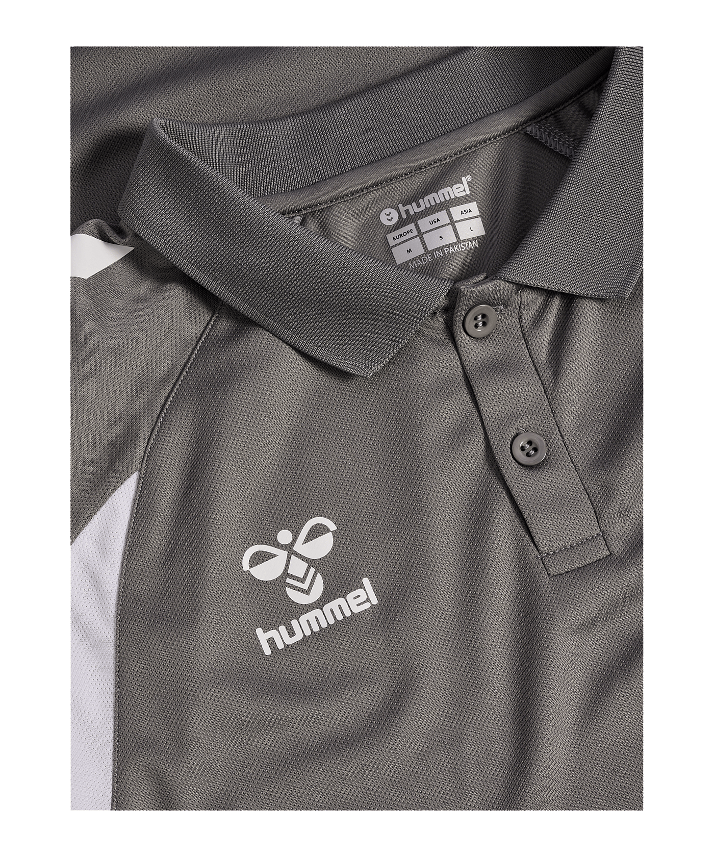 hummel Core 2.0 Polo Grau F1299 - grau