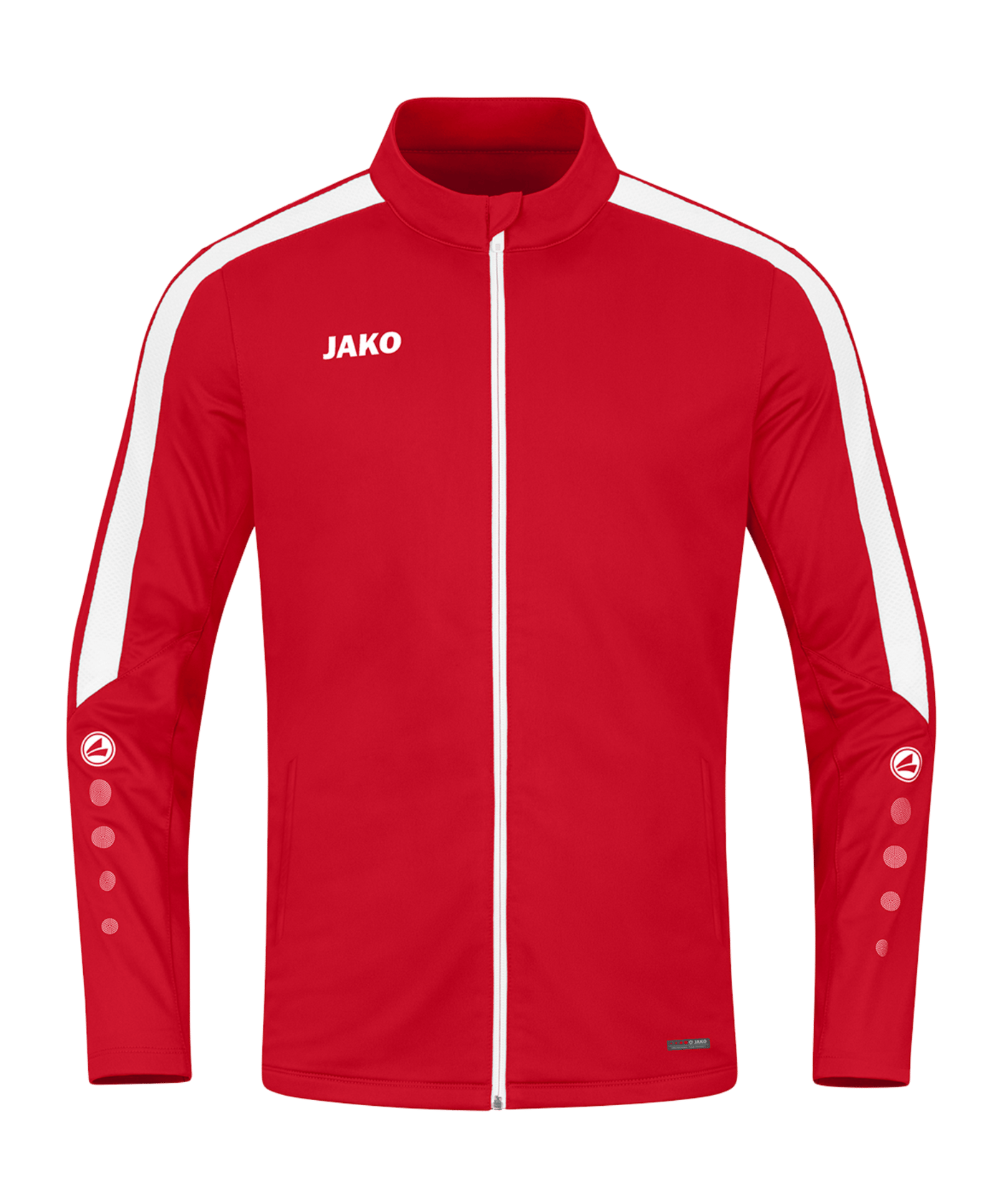 JAKO Power Polyesterjacke Rot Weiss F100 - rot