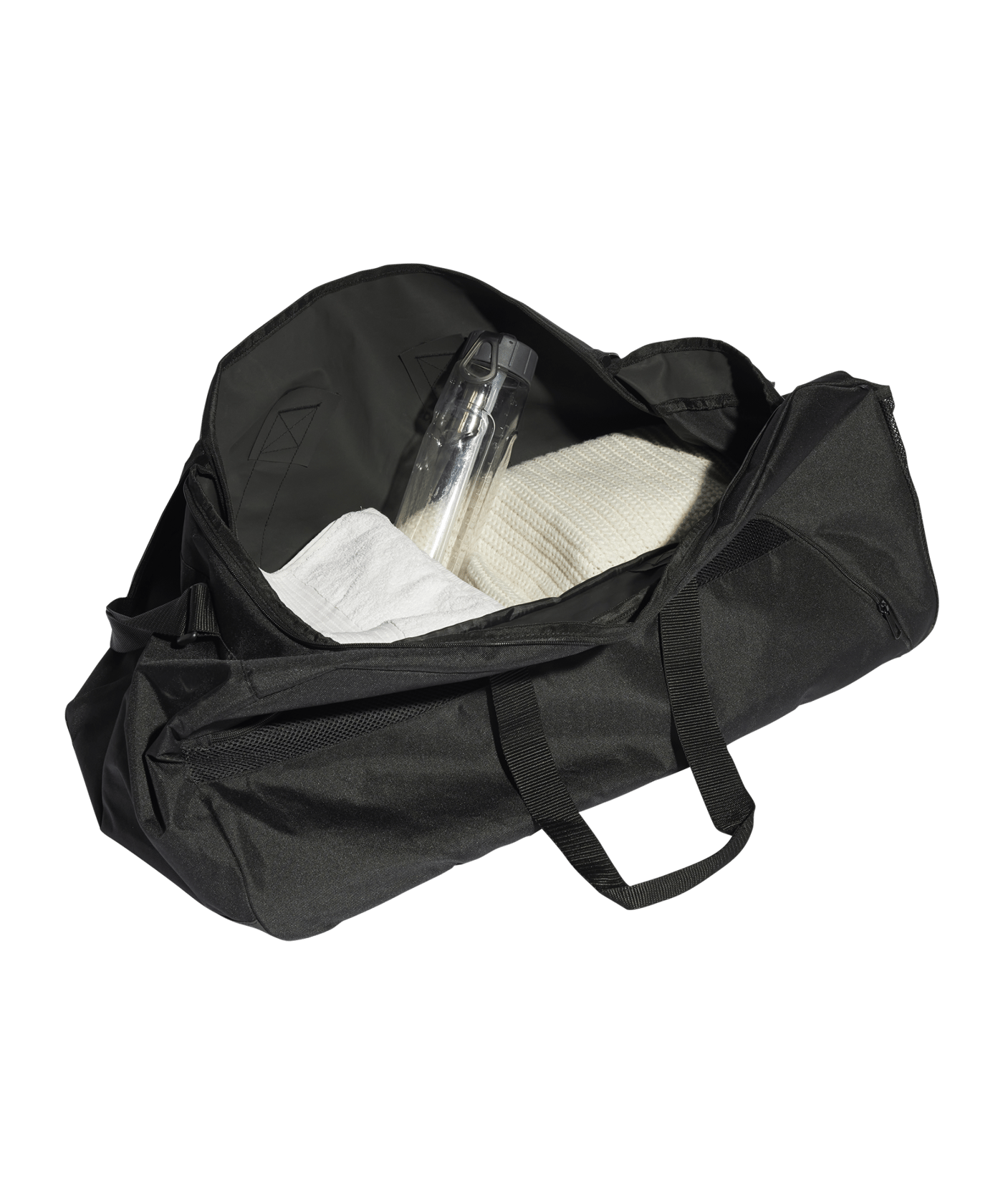 adidas Tiro League Duffel Bag Gr. L Schwarz - schwarz