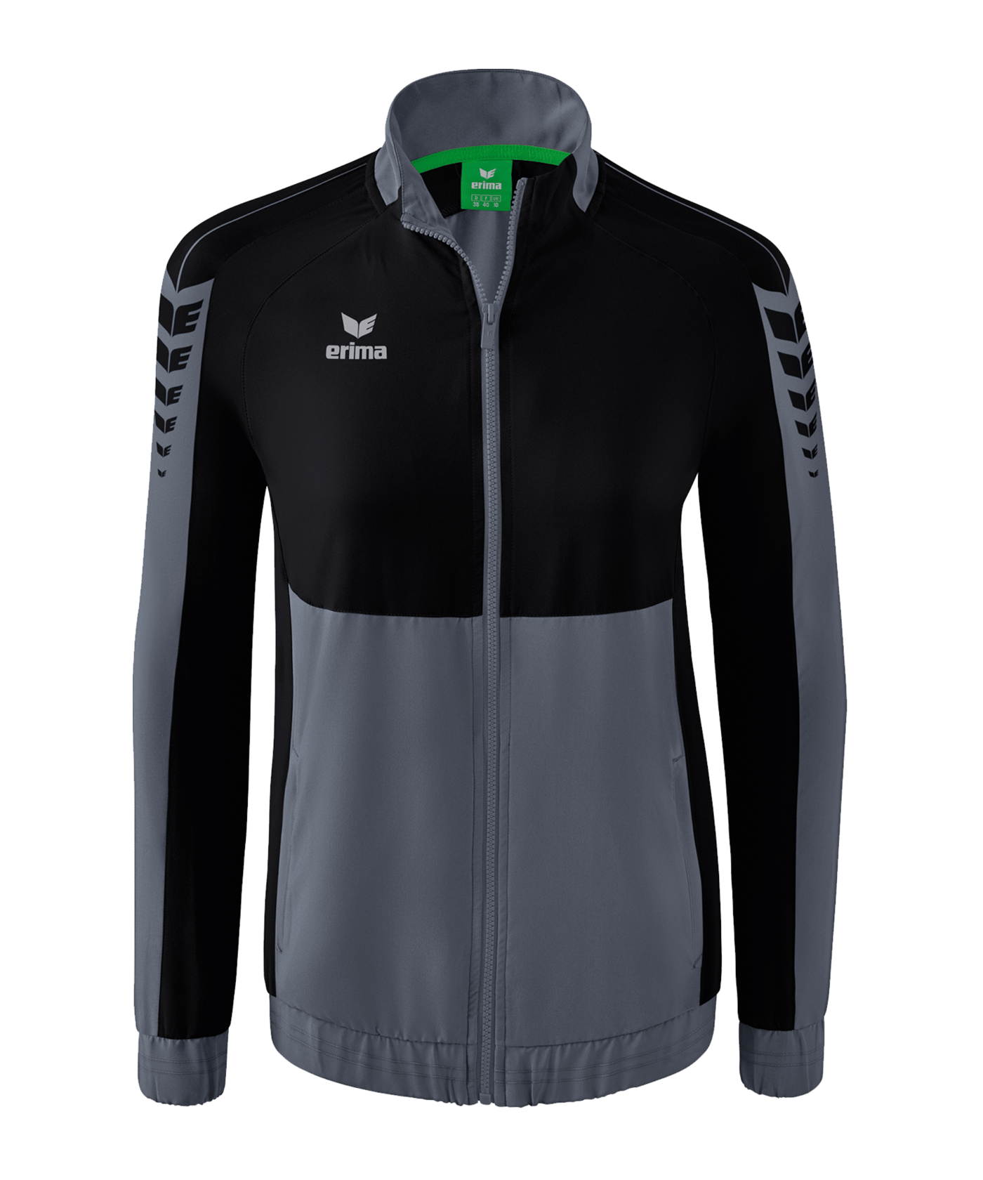 Erima Six Wings Präsentationsjacke Damen Grau | - grau
