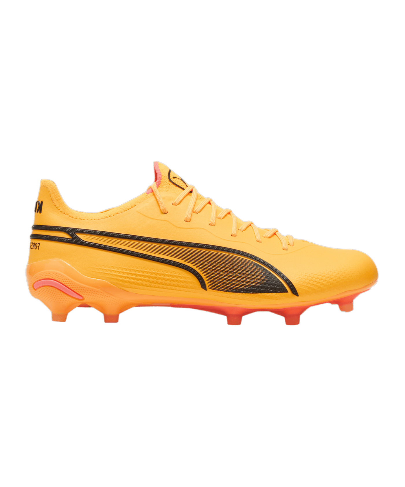 PUMA KING Ultimate FG/AG The Forever Faster Orange Schwarz F08 - orange
