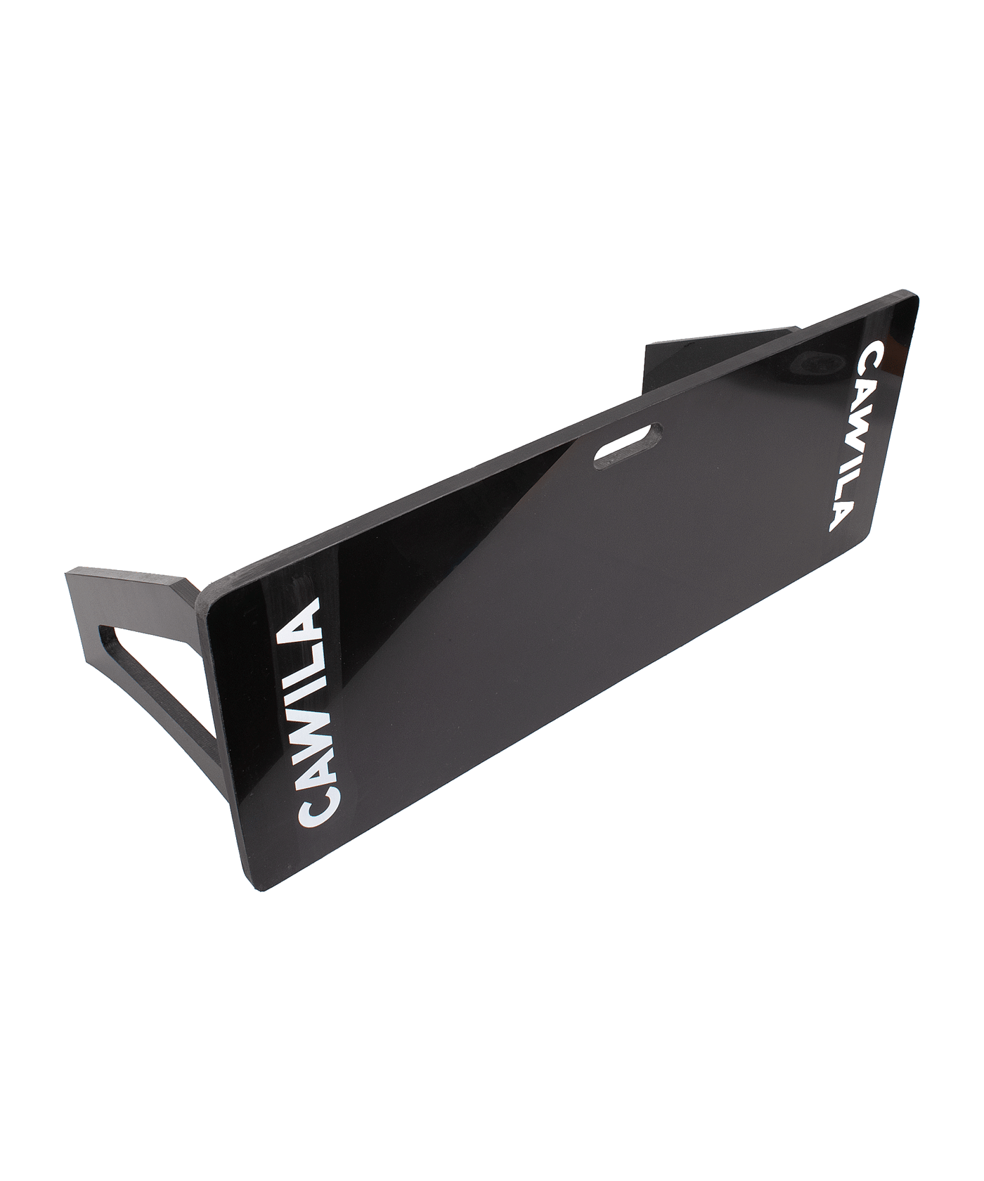 Cawila ACADEMY Prallwand 100x40cm Schwarz - schwarz