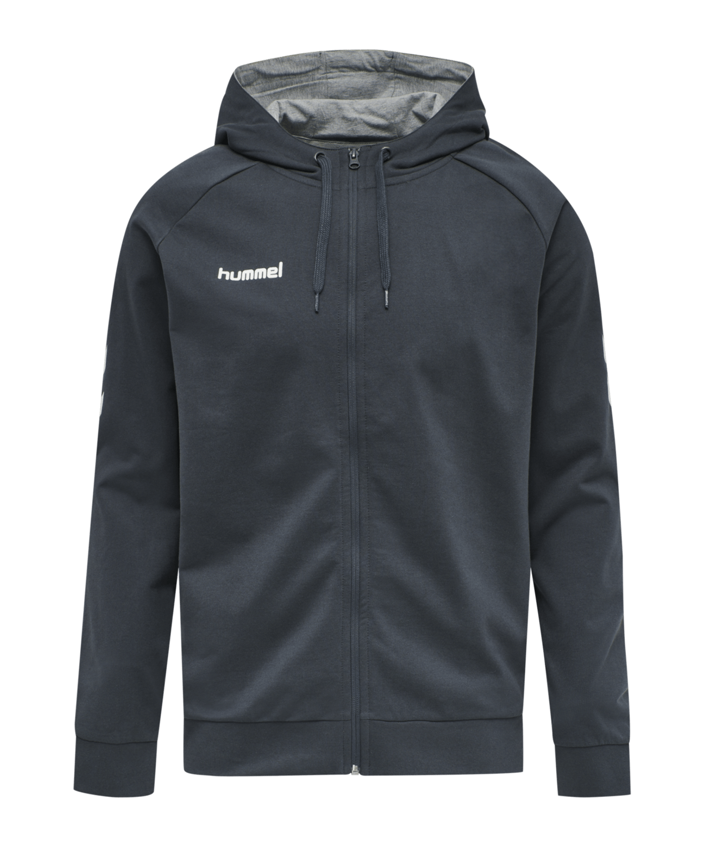 Hummel Cotton Kapuzenjacke Grau F8571 - grau