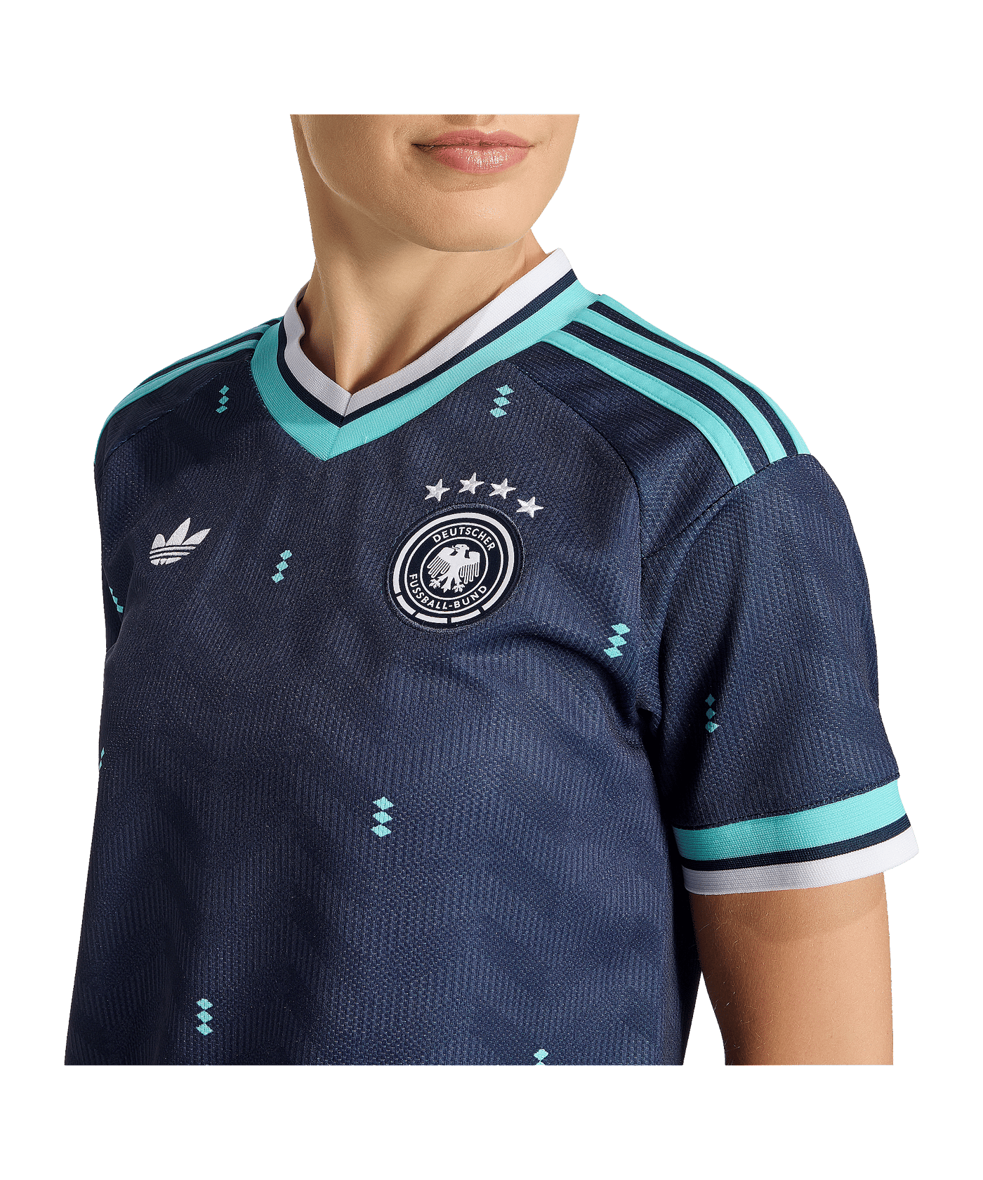 adidas DFB Deutschland Trikot Away WM 2026 Damen |  Blau - blau