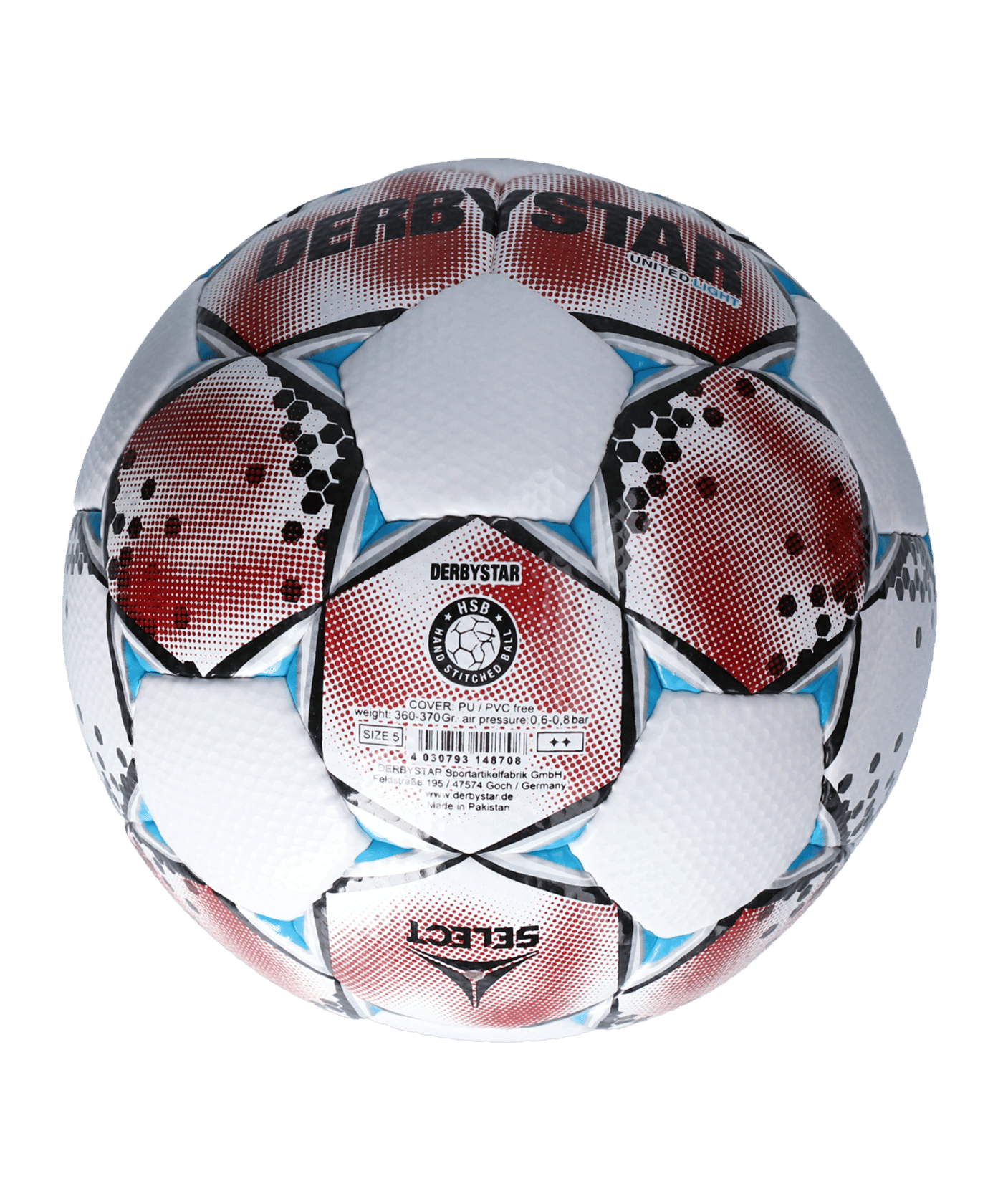 Derbystar UNITED Light 350g v23 Lightball F132 - weiss
