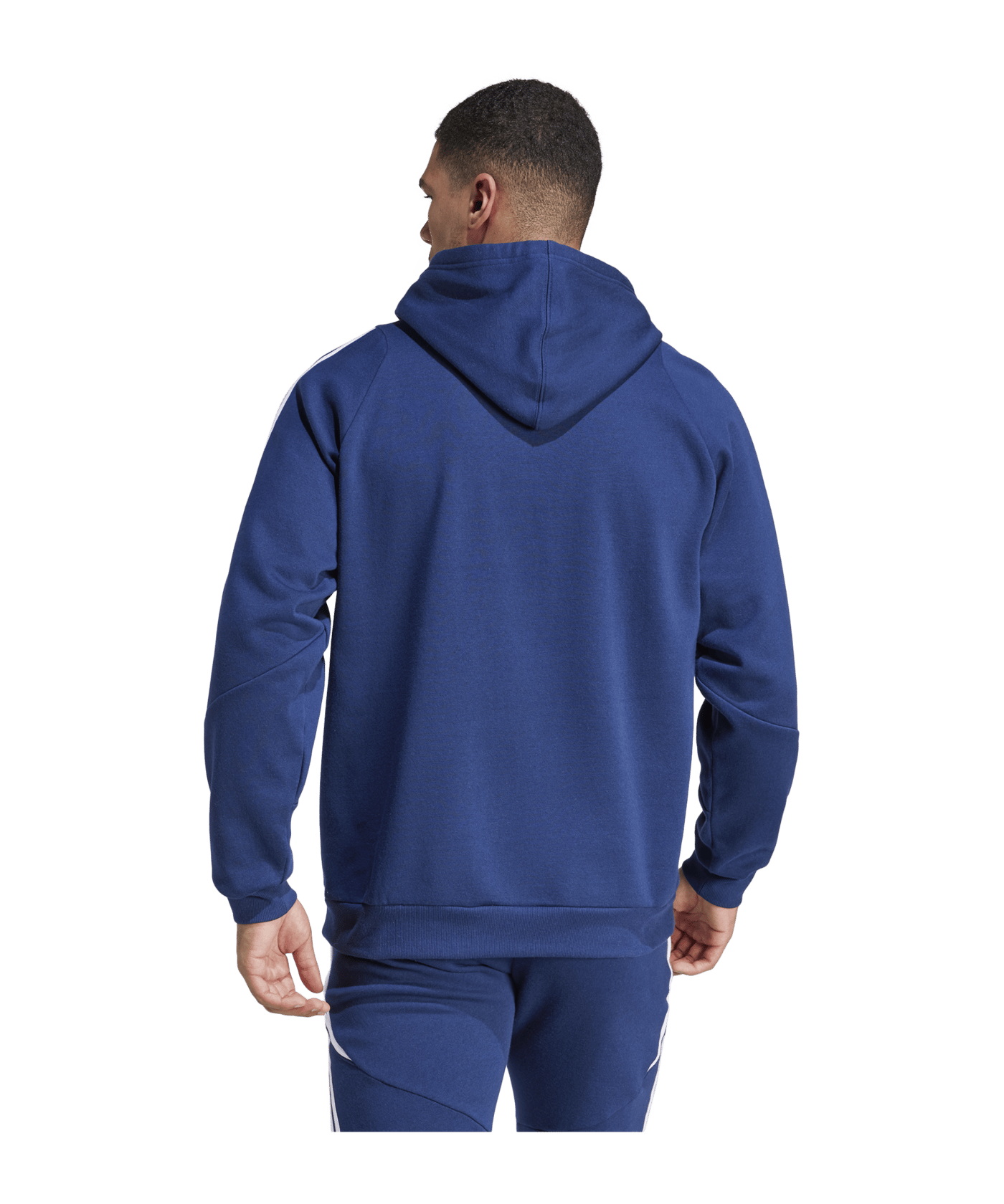 adidas Tiro 24 Hoody Blau Weiss | - blau