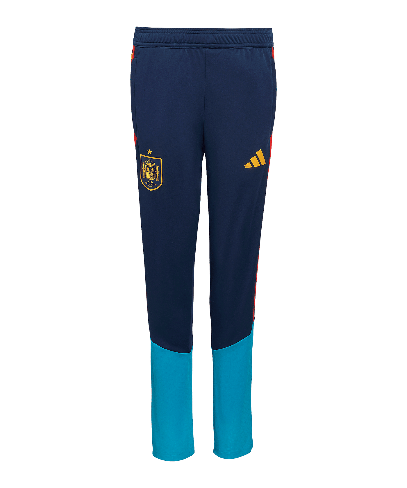 adidas Spanien Tiro Trainingshose Kids Blau | - blau