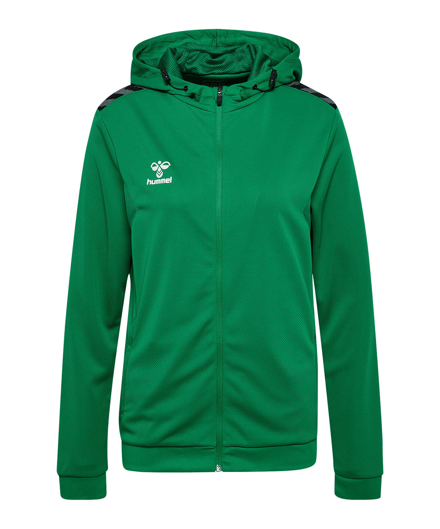 Hummel AUTHENTIC PL Kapuzenjacke Damen Grün F6235 - gruen