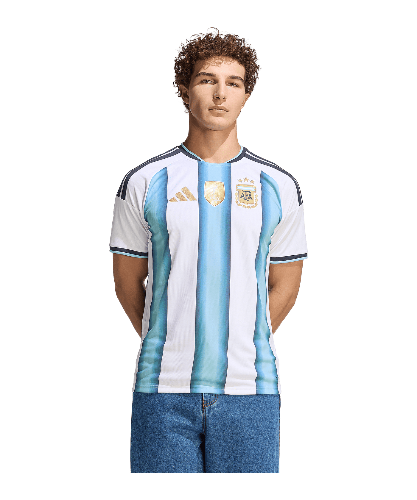 adidas Argentinien Trikot Home WM 2026 Weiß | - weiss