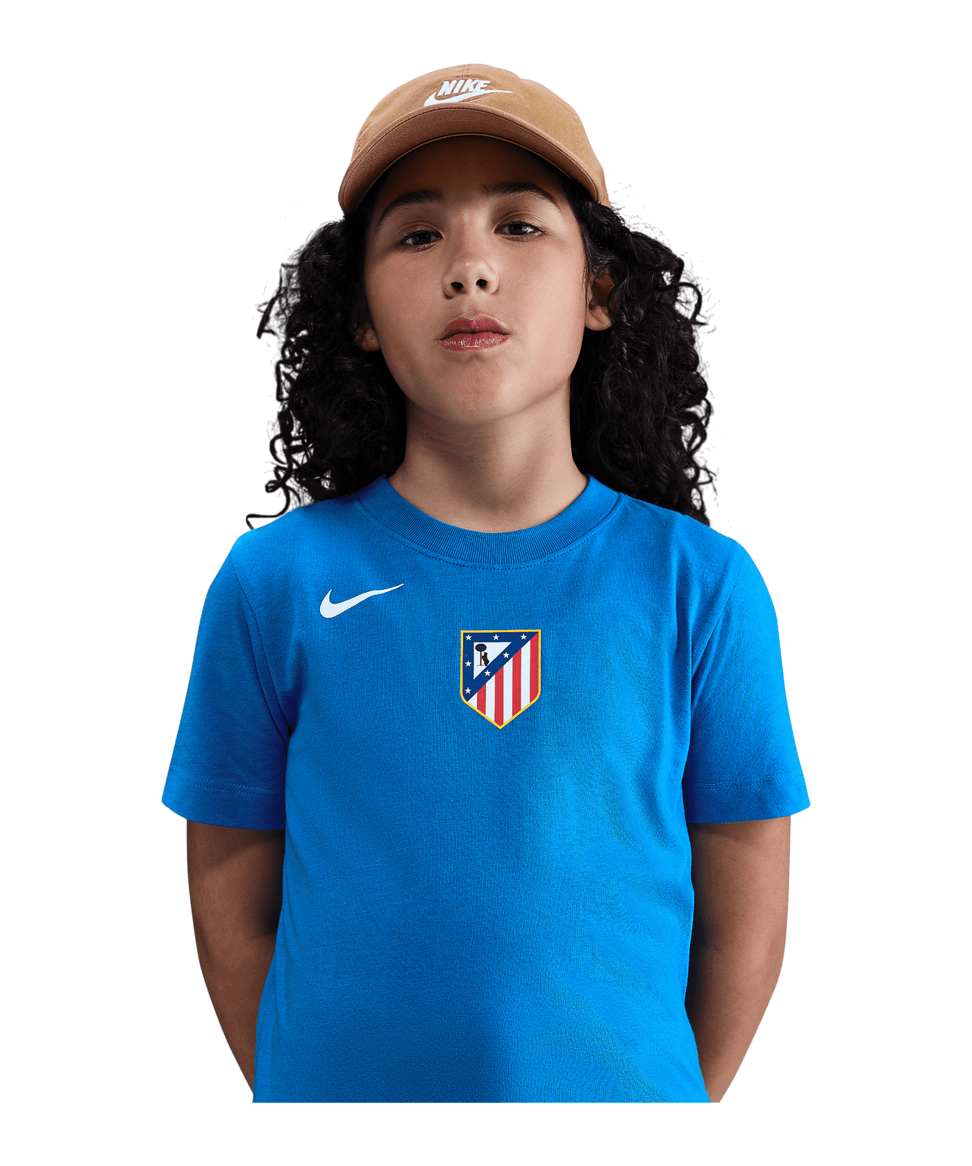 Nike Atletico Madrid T90 Remix T-Shirt Kids Blau F406 - blau