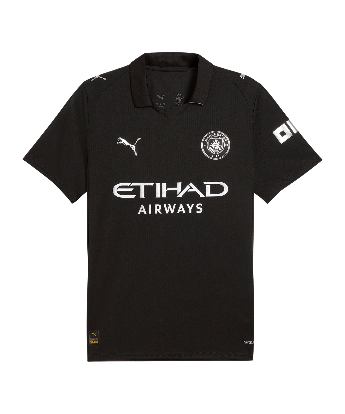 PUMA Manchester City Replica Trikot Away Schwarz F02 - schwarz